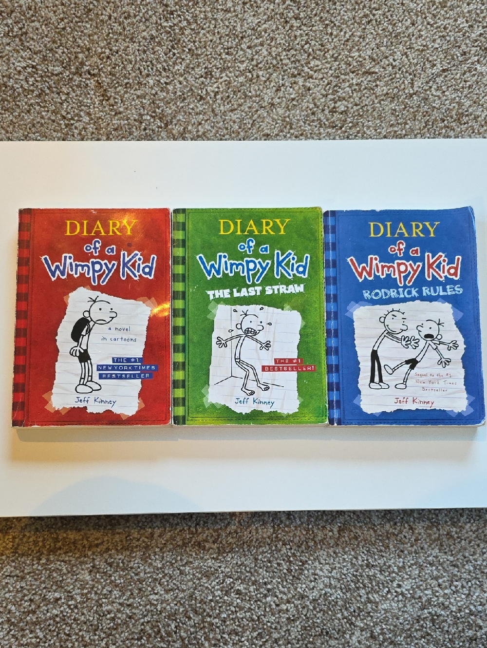 Diary of a Wimpy Kid By Jeff Kinney Book Set Readers 7 To 12 Chapter Books